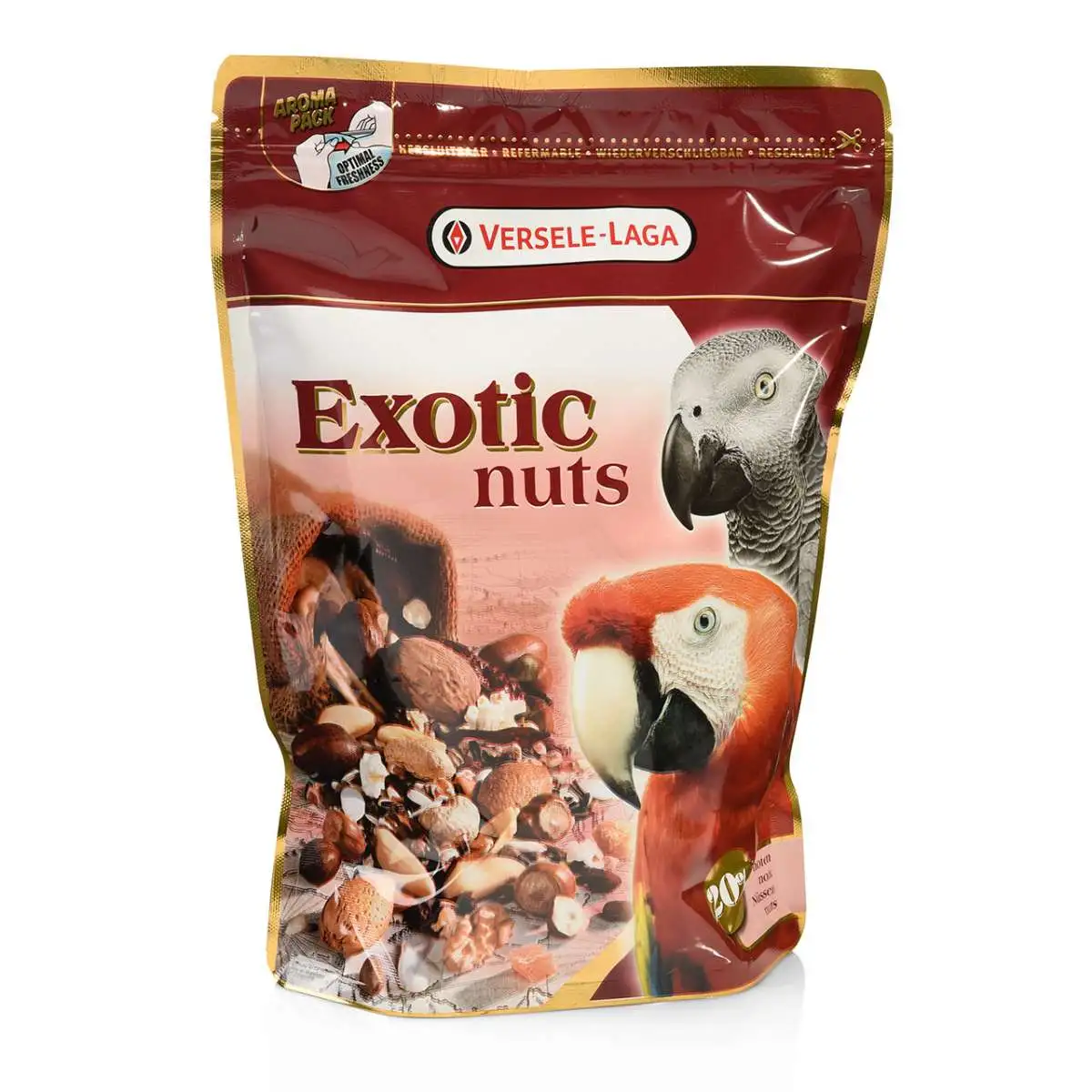 Papegøje Exotic Nuts 750g
